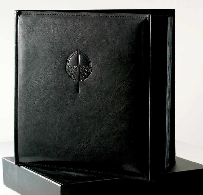 crest embossed album